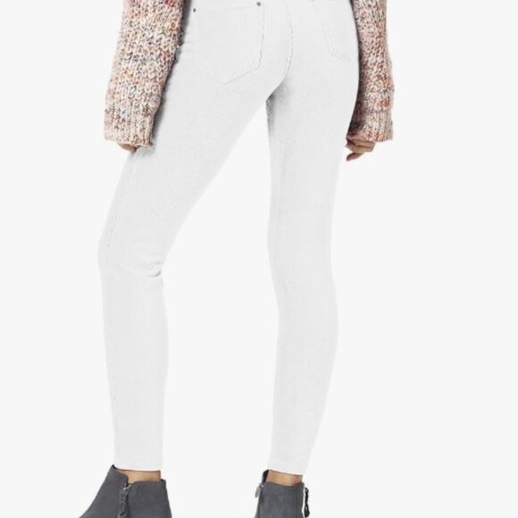 “HUE” OFF WHITE CORDUROY LEGGINGS - MED - Picture 10 of 11